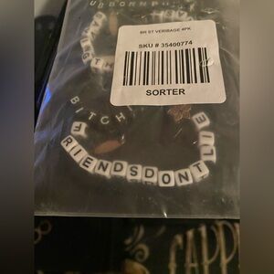 Stranger Things Quotes Bracelet Set of 4